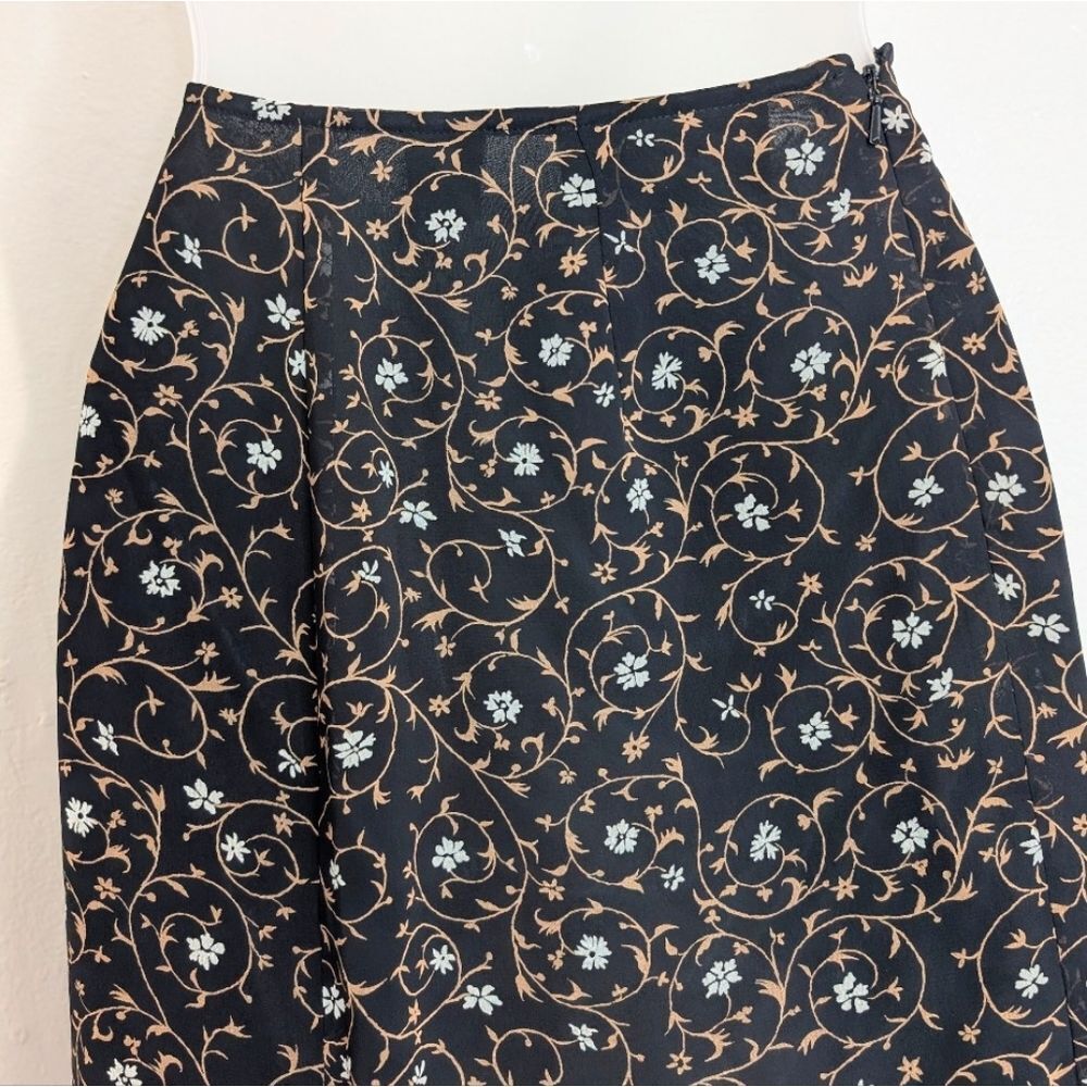 VTG Express Whimsigoth Dark Academia 90s Feminine Preppy Moody Witchy Skirt 5/6 - Picture 6 of 9